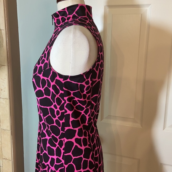 Like new Kevan Hall Sport Animal Print Golf Dress - Picture 9 of 15